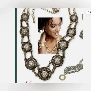 Lia Sophia TUDOR Statement Necklace